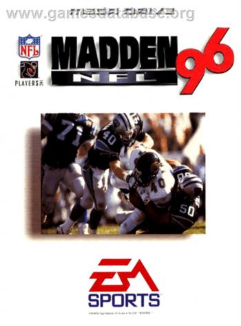 Cover Madden NFL 96 for Genesis - Mega Drive